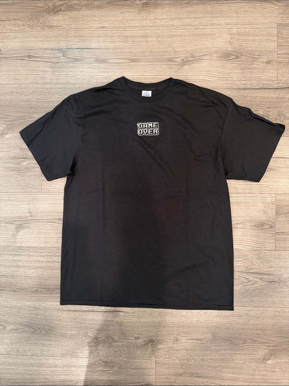Modern Day Graphic Embroidered Game Over Men’s Size Extra Large